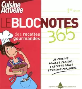 Couverture du produit · BLOC NOTE IDEES RECETTES