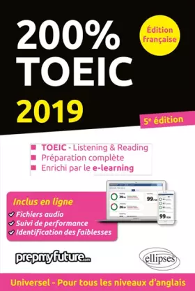 Couverture du produit · 200% TOEIC - Listening & Reading - 5e édition