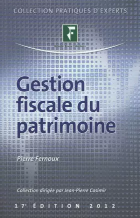 Couverture du produit · Gestion fiscale du patrimoine 2012