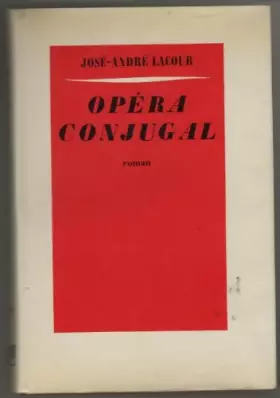 Couverture du produit · Opera conjugal