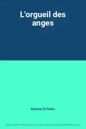 Couverture du produit · L'orgueil des anges