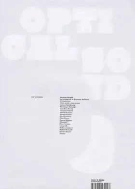Couverture du produit · Optical Sound Revue n°001