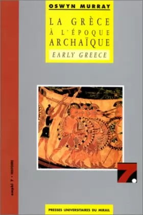 Couverture du produit · La Grèce à l'époque archaïque