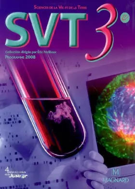 Couverture du produit · Sciences de la Vie et de la Terre 3e : Programme 2008