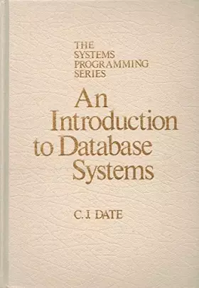 Couverture du produit · Introduction to Data Base Systems