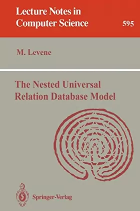 Couverture du produit · The Nested Universal Relation Database Model