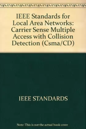 Couverture du produit · IEEE Standards for Local Area Networks