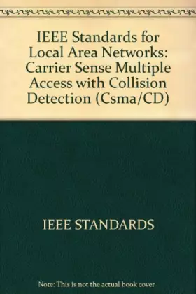 Couverture du produit · IEEE Standards for Local Area Networks