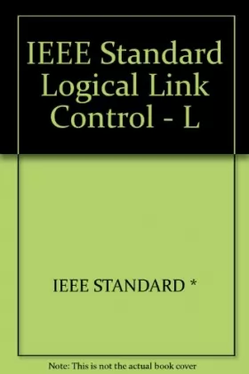 Couverture du produit · IEEE Standard Logical Link Control - L