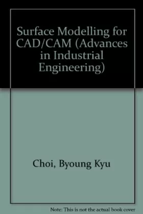 Couverture du produit · Surface Modeling for Cad/Cam