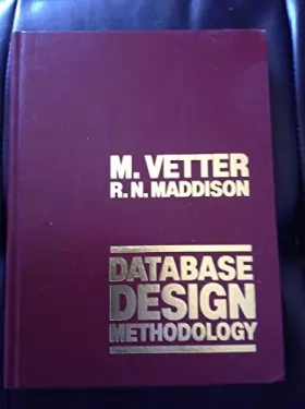 Couverture du produit · Database Design Methodology