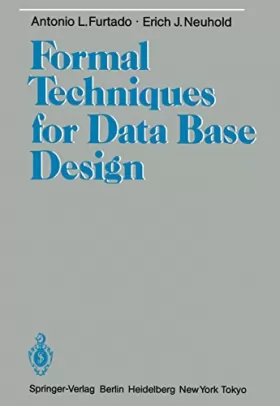 Couverture du produit · Formal Techniques for Data Base Design
