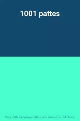 Couverture du produit · 1001 pattes