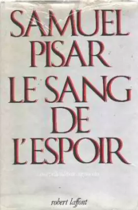 Couverture du produit · Le sang de l'espoir