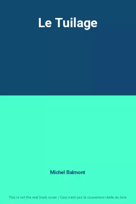 Couverture du produit · Le Tuilage