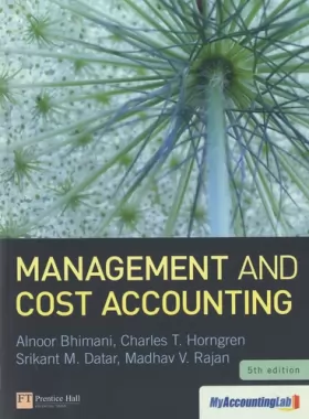 Couverture du produit · Management and Cost Accounting with MyAccountingLab access card