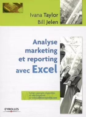 Couverture du produit · Analyse marketing et reporting avec Excel
