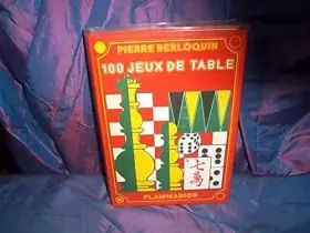 Couverture du produit · 100 jeux de table