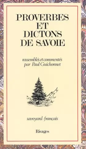 Couverture du produit · Proverbes et dictons de Savoie