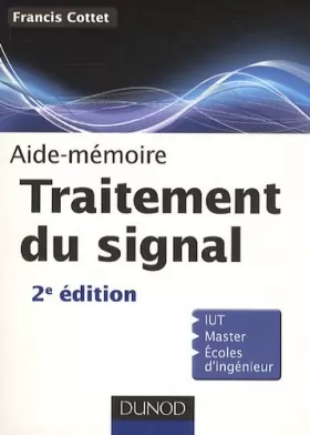 Couverture du produit · Aide-Mémoire de traitement du signal - 2e édition