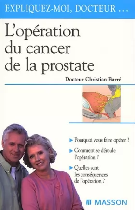 Couverture du produit · L'opération du cancer de la prostate