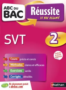 Couverture du produit · ABC du BAC Réussite SVT 2de - Ancien programme - Voir nouvelle édition ↓
