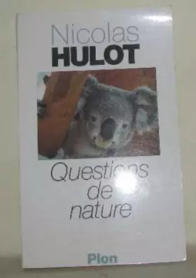 Couverture du produit · Questions de nature