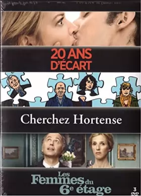 Couverture du produit · Coffret 3 DVD: 20 ans d'écart + Cherchez Hortense + Les Femmes du 6ème étage