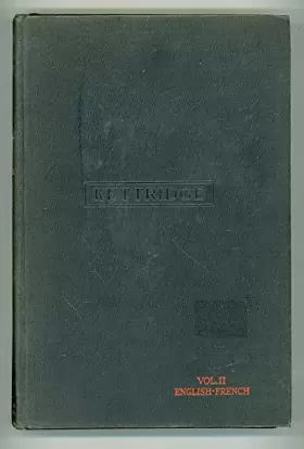 Couverture du produit · French-English, English-French Dictionary of Technical Terms and Phrases: English-French v. 2