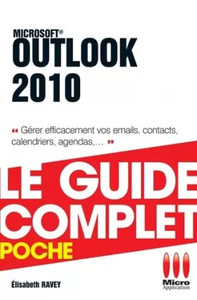 Couverture du produit · GUIDE COMPLET POCHE OUTLOOK 2010