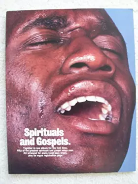 Couverture du produit · Partition : Spirituals And Gospels