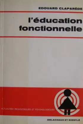 Couverture du produit · L'éducation fonctionnelle