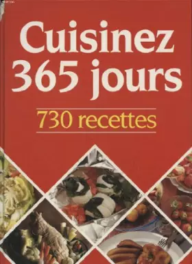 Couverture du produit · CUISINEZ 365 JOURS - 730 RECETTES