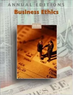 Couverture du produit · Annual Editions Business Ethics 05/06