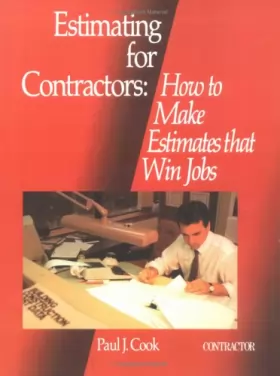 Couverture du produit · Estimating for Contractors: How to Make Estimates That Win Jobs