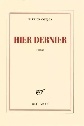 Couverture du produit · Hier dernier