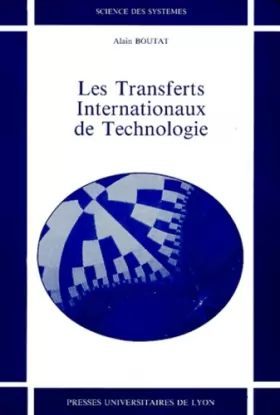 Couverture du produit · Les transferts internationaux de technologie