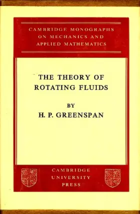 Couverture du produit · The Theory of Rotating Fluids