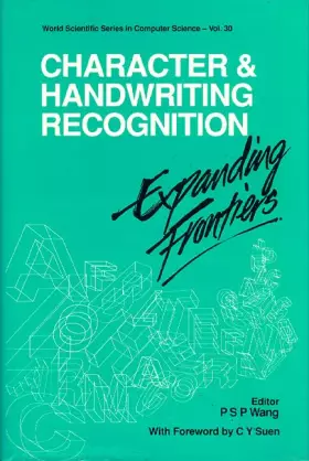 Couverture du produit · Character and Handwriting Recognition: Expanding Frontiers