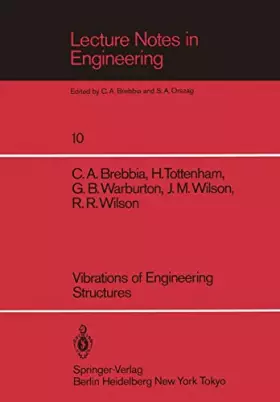 Couverture du produit · Vibrations of Engineering Structures