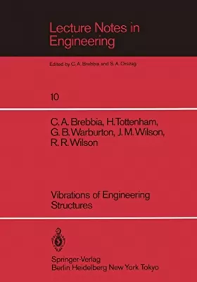 Couverture du produit · Vibrations of Engineering Structures