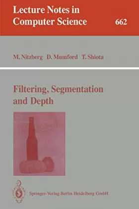 Couverture du produit · Filtering, Segmentation and Depth
