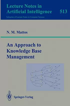 Couverture du produit · An Approach to Knowledge Base Management