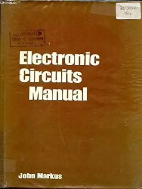 Couverture du produit · Electronic circuits manual
