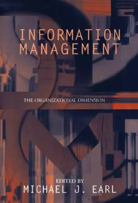 Couverture du produit · Information Management: The Organizational Dimension