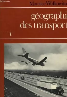 Couverture du produit · Géographie des transports.