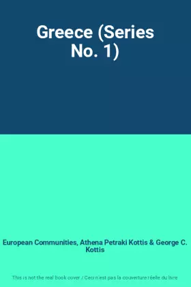 Couverture du produit · Greece (Series No. 1)