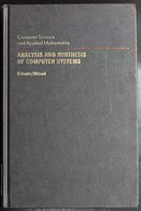 Couverture du produit · Analysis and Synthesis of Computer Systems