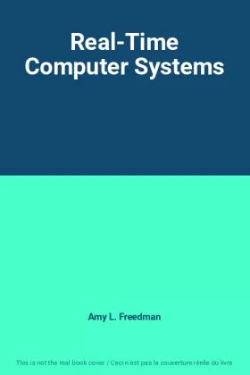 Couverture du produit · Real-Time Computer Systems