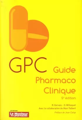 Couverture du produit · GPC Guide Pharmaco Clinique